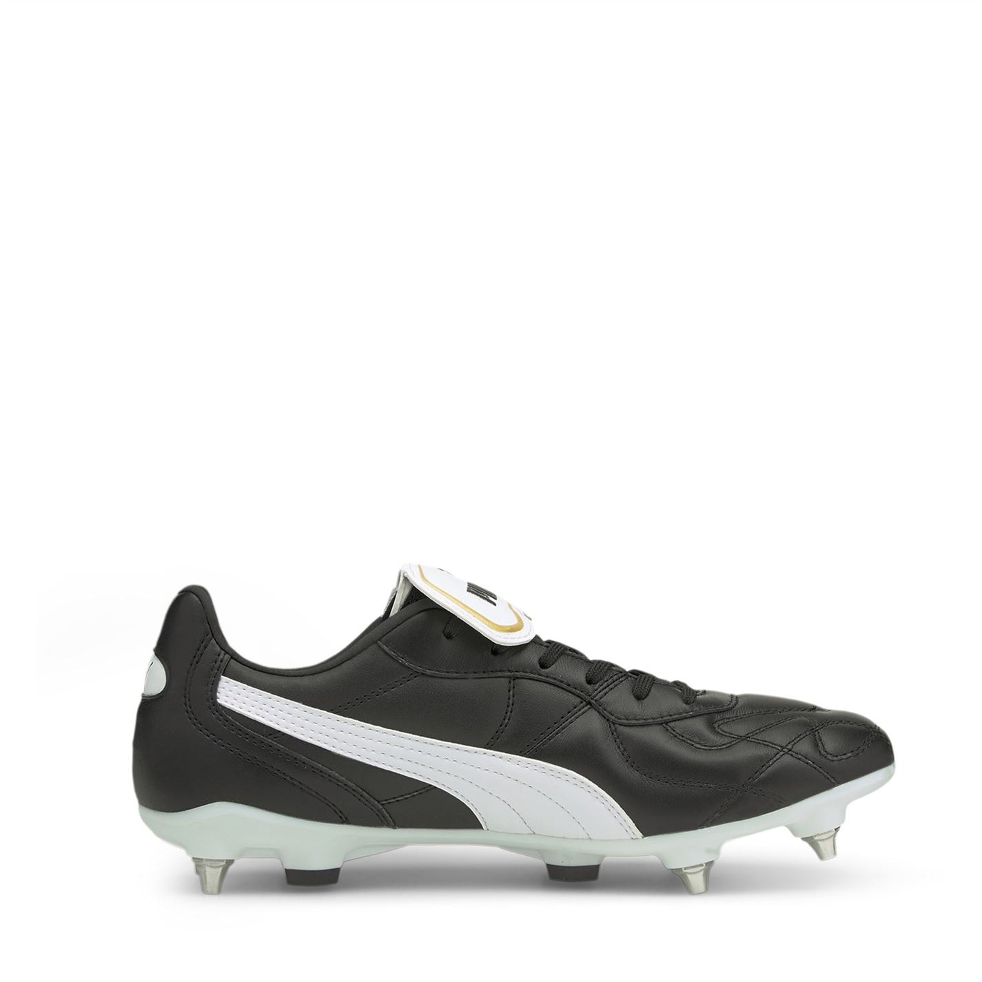 Ghete de fotbal Puma KING Cup MxSG negru alb