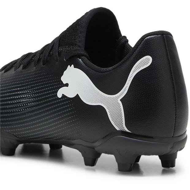 Ghete de fotbal Puma Future 7 Play Firm Ground negru alb