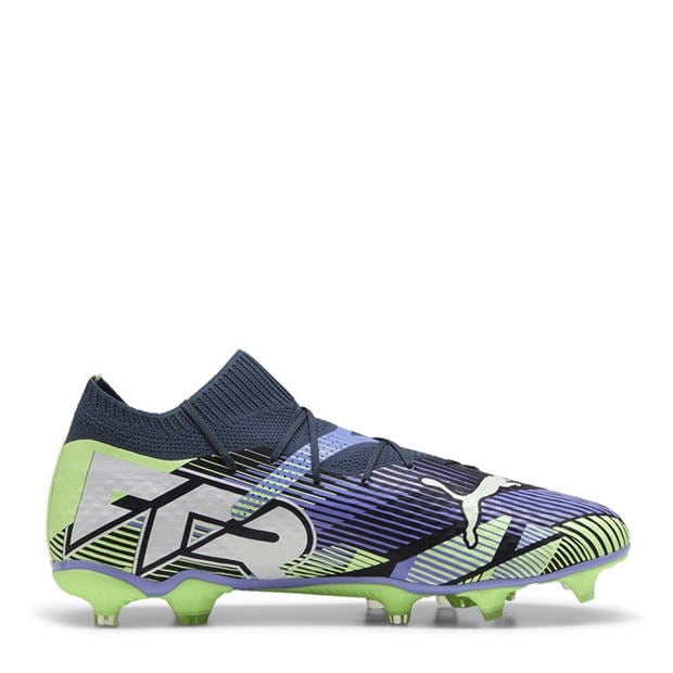 Ghete de fotbal Puma Future 7 Pro Firm Ground gri alb verde