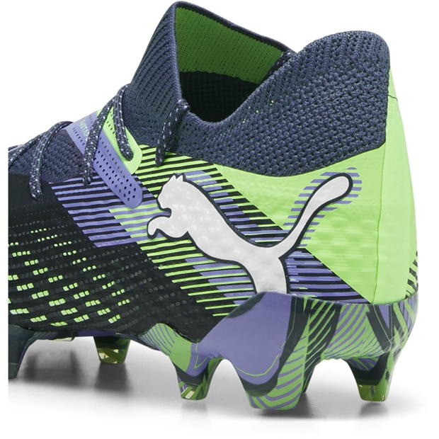 Ghete de fotbal Puma Future 7 Ultimate Firm Ground pentru femei gri alb verde