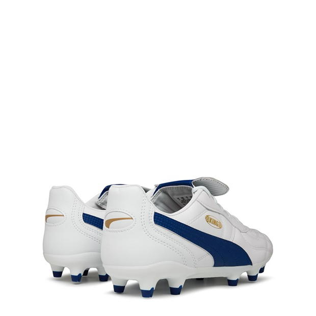 Ghete de fotbal Puma KING Cup FG alb albastru