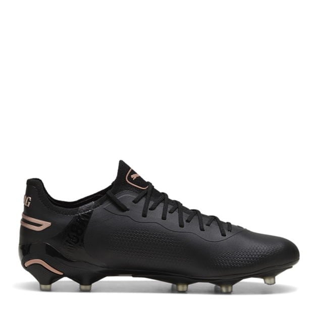 Ghete de fotbal Puma King Ultimate Firm Ground negru roz