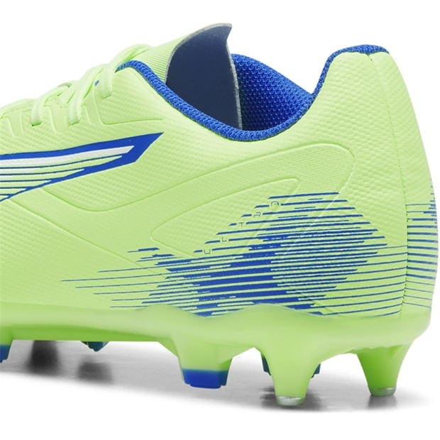 Ghete de fotbal Puma Ultra 5 Play gazon sintetic verde alb