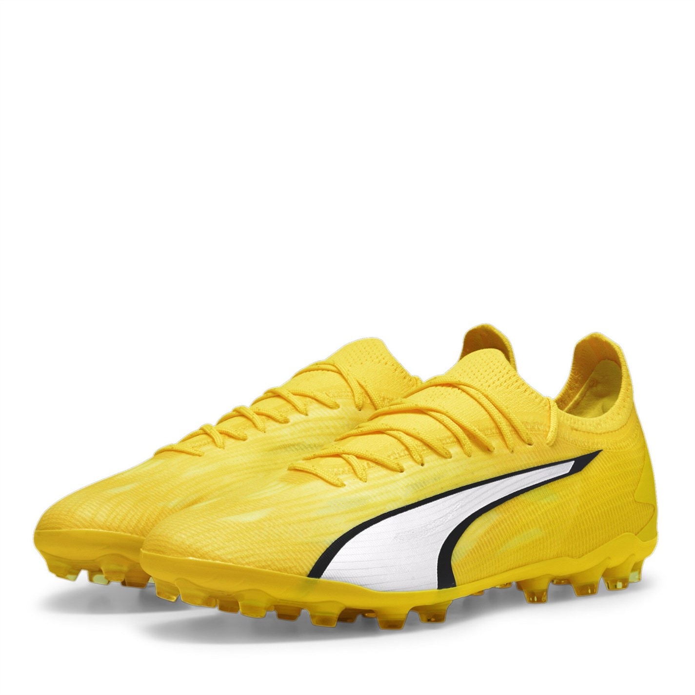 Ghete de fotbal Puma Ultra Match Firm Ground galben