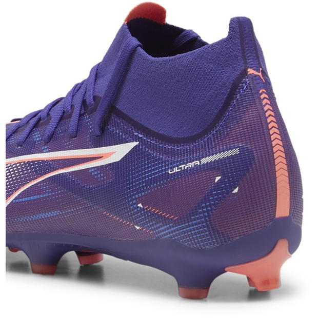 Ghete de fotbal Puma Ultra Match+ Firm Ground mov alb org