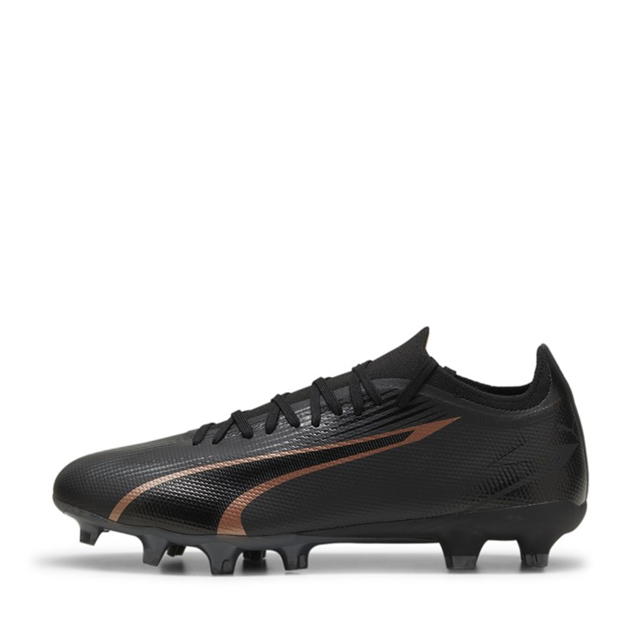 Ghete de fotbal Puma Ultra Match Firm Ground negru roz