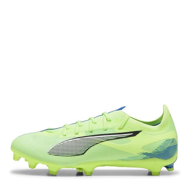 Ghete de fotbal Puma Ultra Match Firm Ground verde alb albastru