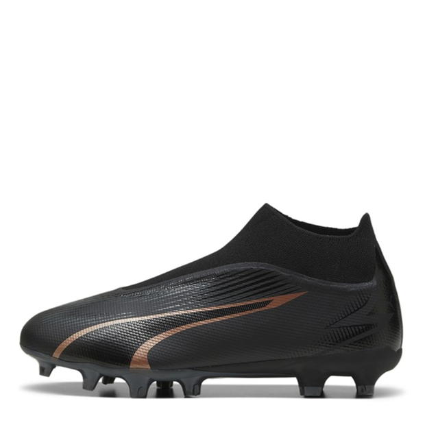 Ghete de fotbal Puma Ultra Match Laceless Firm Ground negru roz