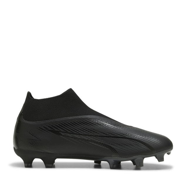 Ghete de fotbal Puma Ultra Match Laceless Firm Ground negru roz