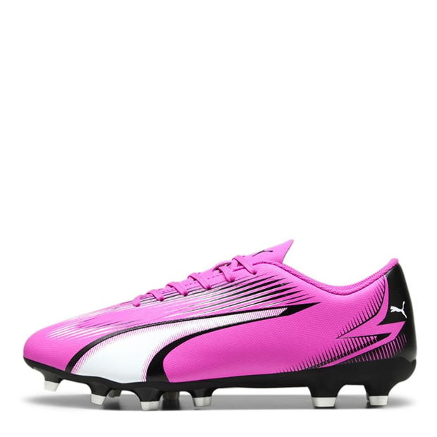 Ghete de fotbal Puma Ultra Play Firm Ground roz alb negru