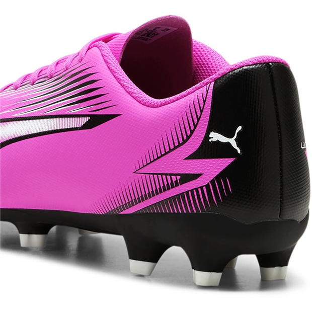 Ghete de fotbal Puma Ultra Play Firm Ground roz alb negru