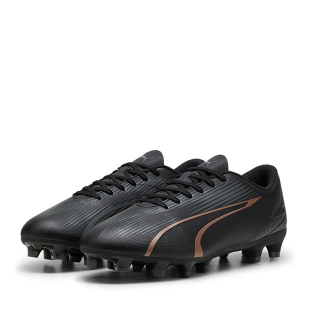 Ghete de fotbal Puma Ultra Play Firm Ground negru roz