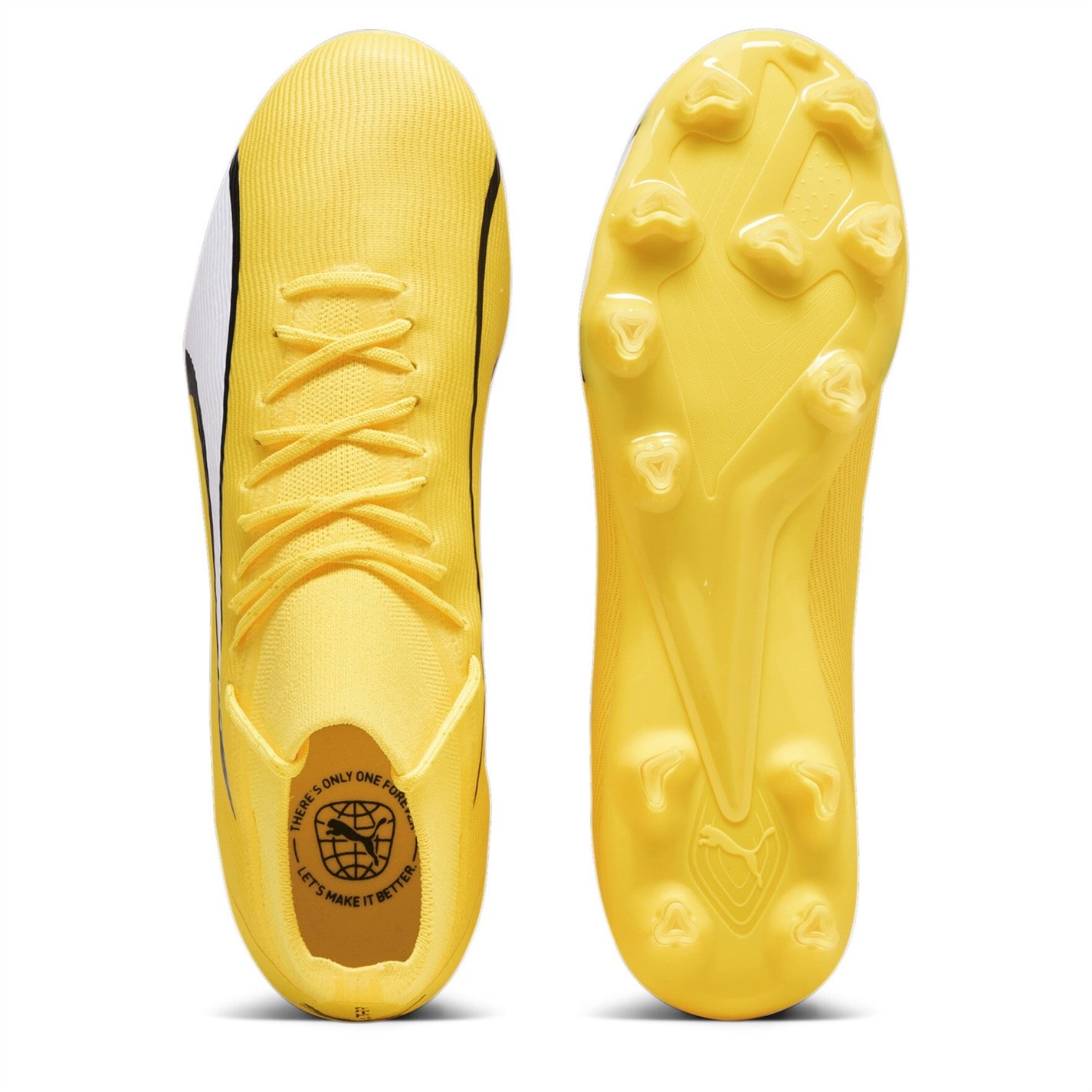 Ghete de fotbal Puma Ultra Pro Firm Ground galben