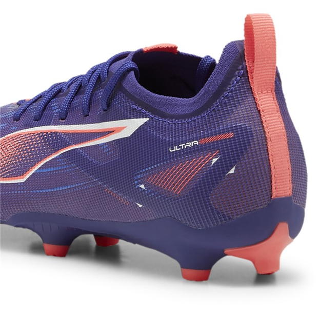 Ghete de fotbal Puma Ultra Pro Firm Ground pentru copii albastru l alb