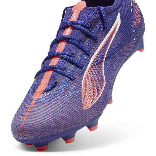 Ghete de fotbal Puma Ultra Pro Firm Ground pentru copii albastru l alb