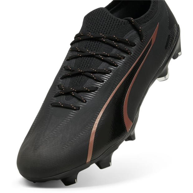 Ghete de fotbal Puma Ultra Ultimate Firm Ground negru roz