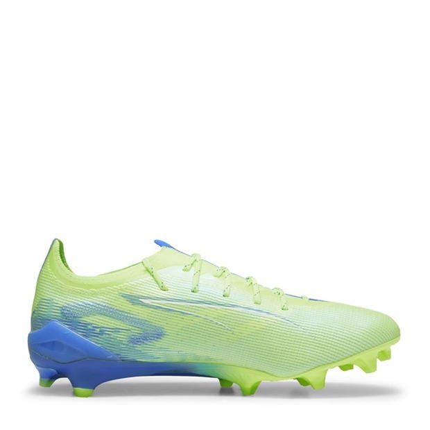 Ghete de fotbal Puma Ultra Ultimate Firm Ground verde alb albastru