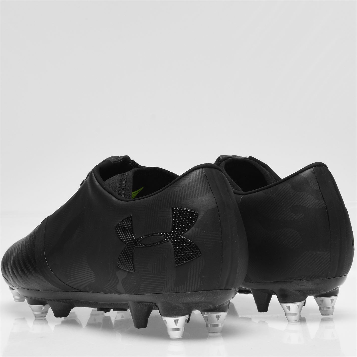 Ghete de fotbal Under Armour Spotlight Hybrid FG negru