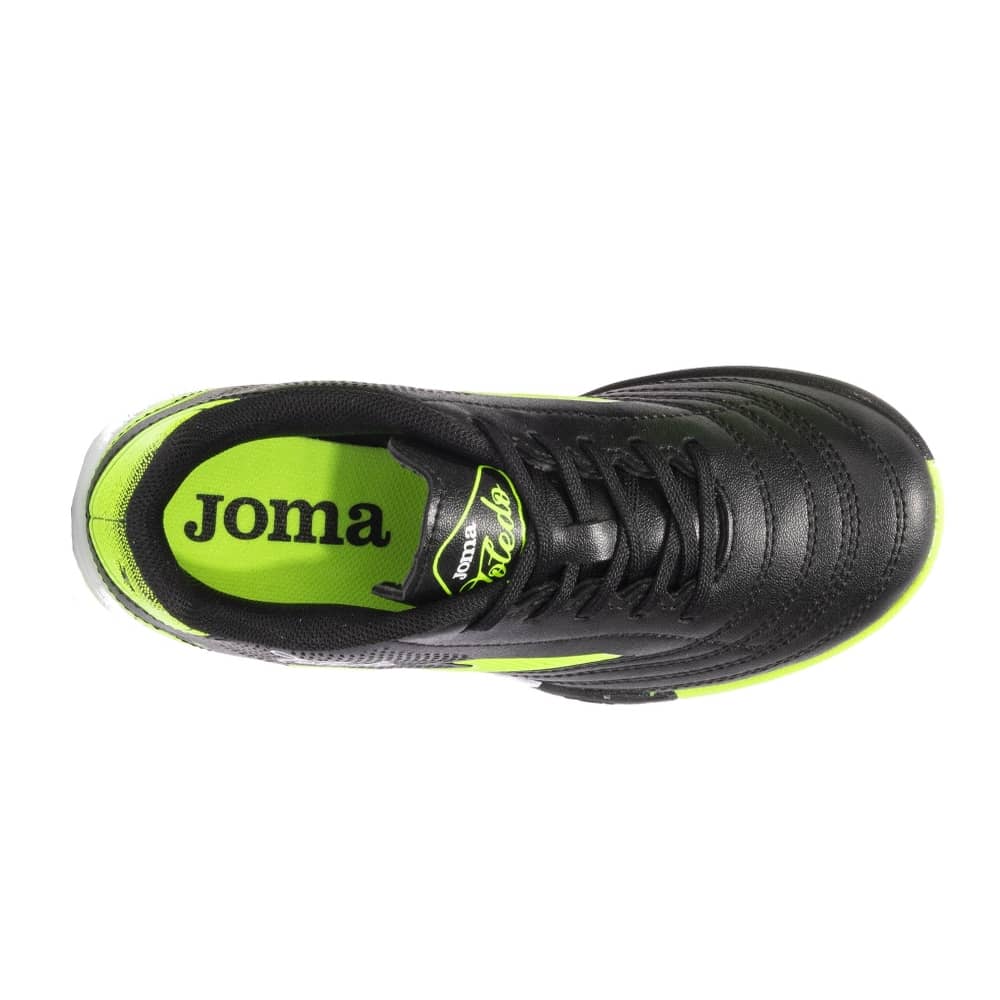 Ghete fotbal copii joma toledo jr 2491 tf negru verde