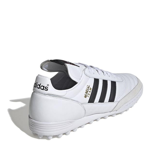 Ghete fotbal gazon sintetic adidas Mundial Team alb negru