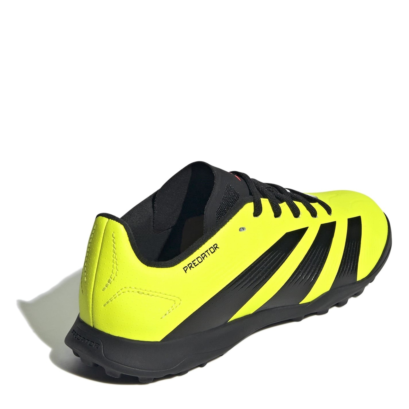 Ghete fotbal gazon sintetic adidas Predator 24 League pentru Copii galben negru rosu