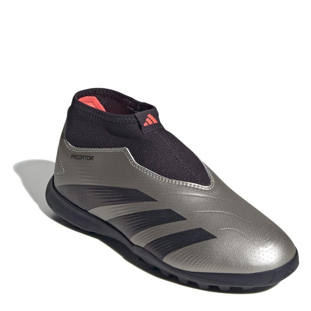 Ghete fotbal gazon sintetic adidas Predator League Laceless pentru copii