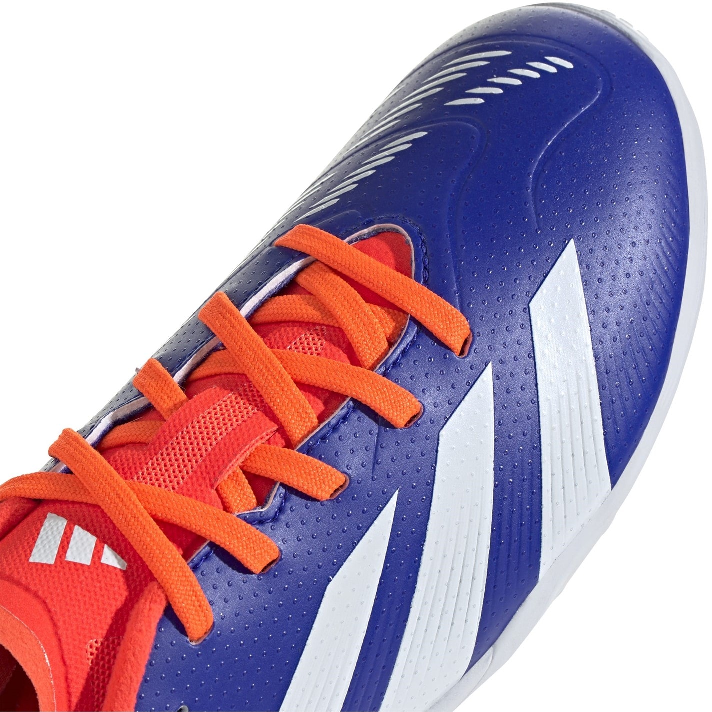 Ghete fotbal gazon sintetic adidas Predator League pentru Copii albastru alb rosu