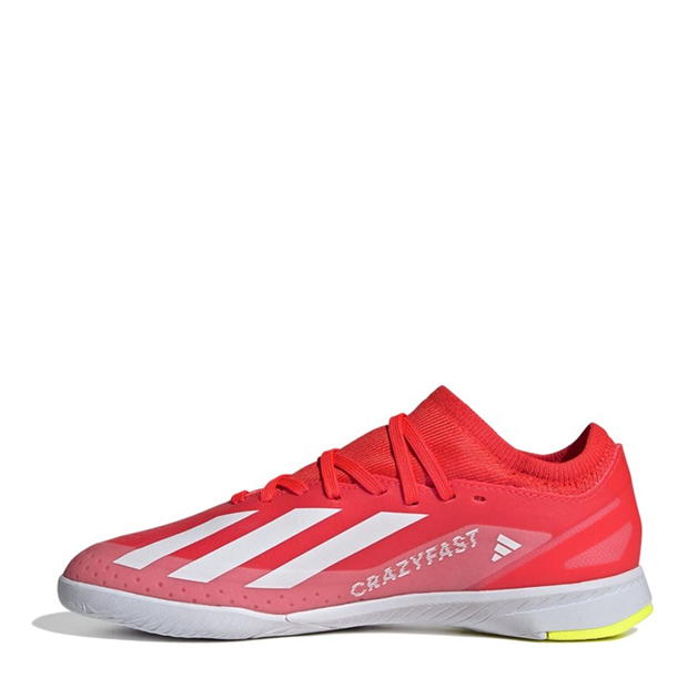 Ghete fotbal gazon sintetic adidas X Crazyfast League In J pentru baieti rosu