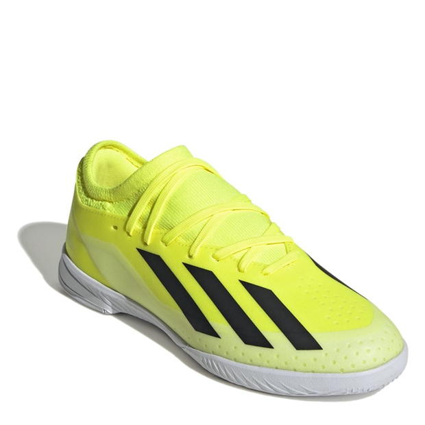 Ghete fotbal gazon sintetic adidas X Crazyfast League In J pentru baieti verde