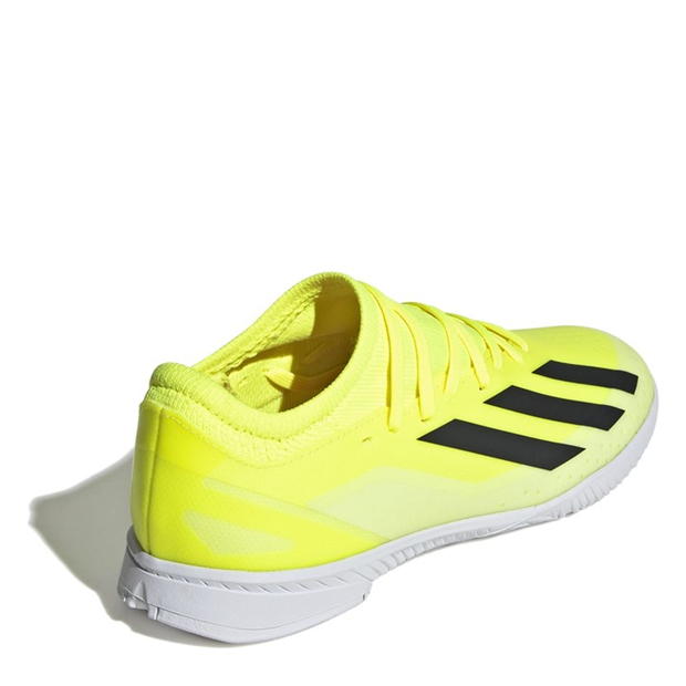 Ghete fotbal gazon sintetic adidas X Crazyfast League In J pentru baieti verde