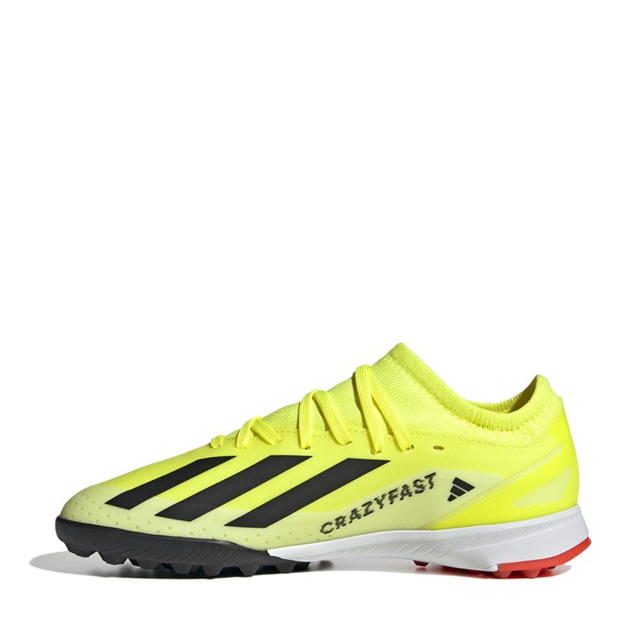 Ghete fotbal gazon sintetic adidas X Crazyfast League Tf J pentru baieti verde