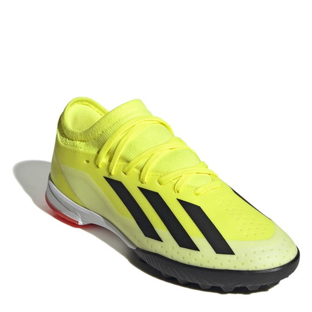 Ghete fotbal gazon sintetic adidas X Crazyfast League Tf J pentru baieti verde