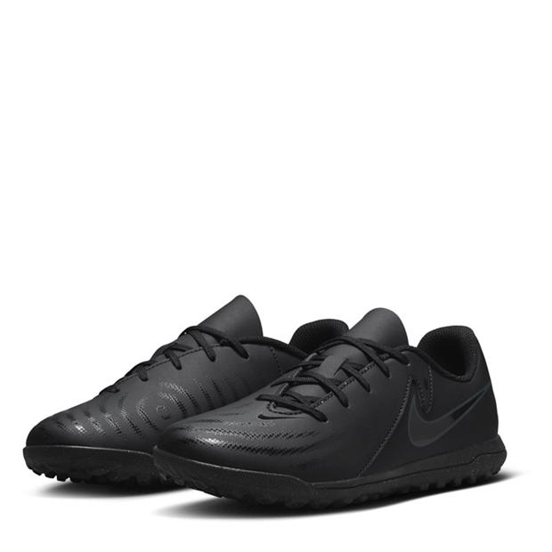 Ghete fotbal gazon sintetic Nike Phantom GX II Club pentru copii negru verde