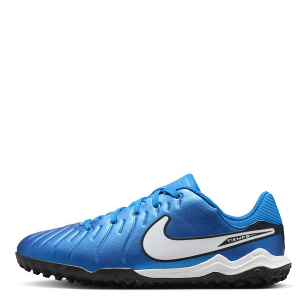 Ghete fotbal gazon sintetic Nike Tiempo Legend 10 Academy pentru copii albastru baltic