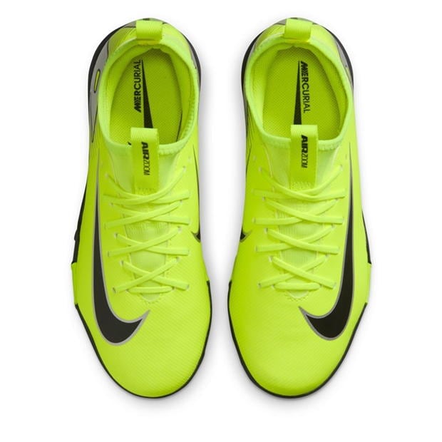 Ghete fotbal gazon sintetic Nike Zoom Mercurial Vapor 16 Academy pentru copii galben negru