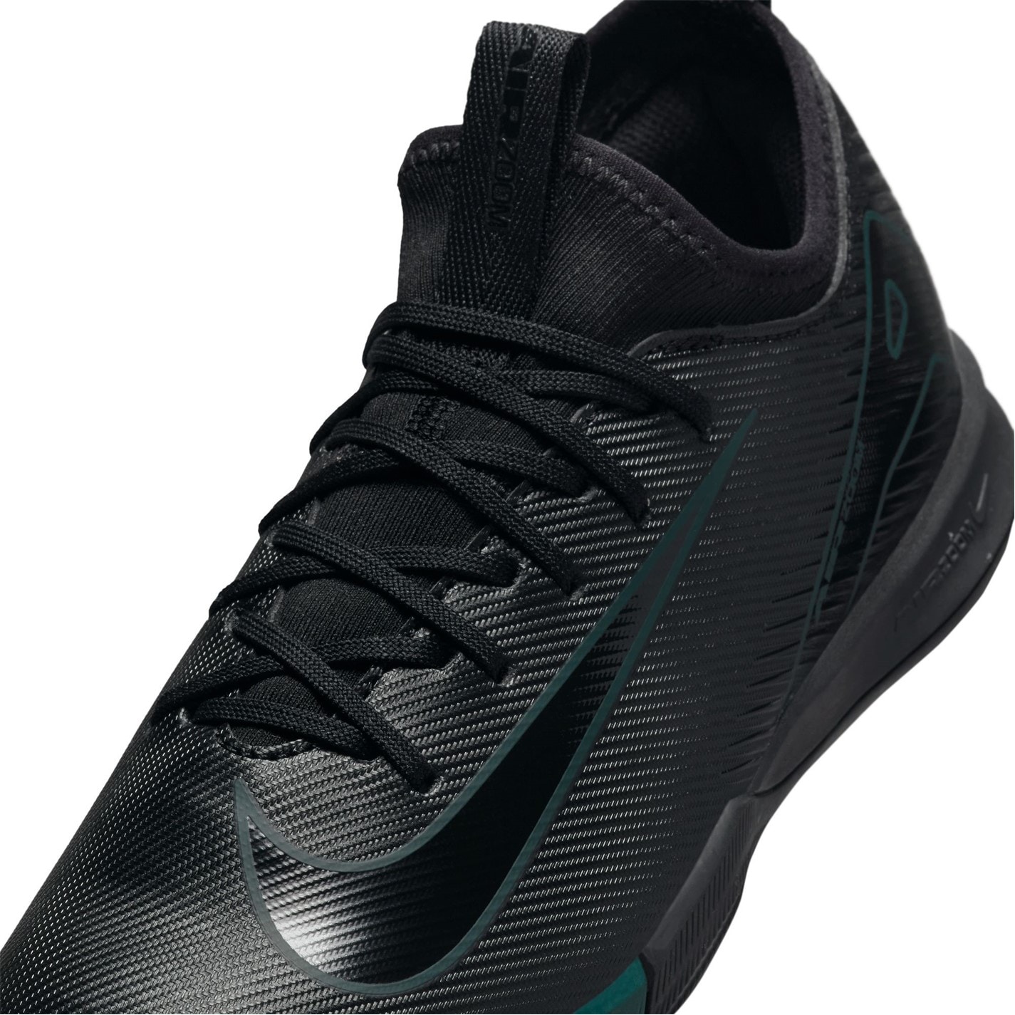 Ghete fotbal gazon sintetic Nike Zoom Mercurial Vapor 16 Academy pentru copii negru verde