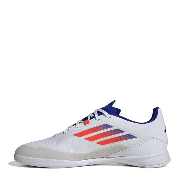 Ghete fotbal sala adidas F50 League Indoor fotbal alb rosu albastru