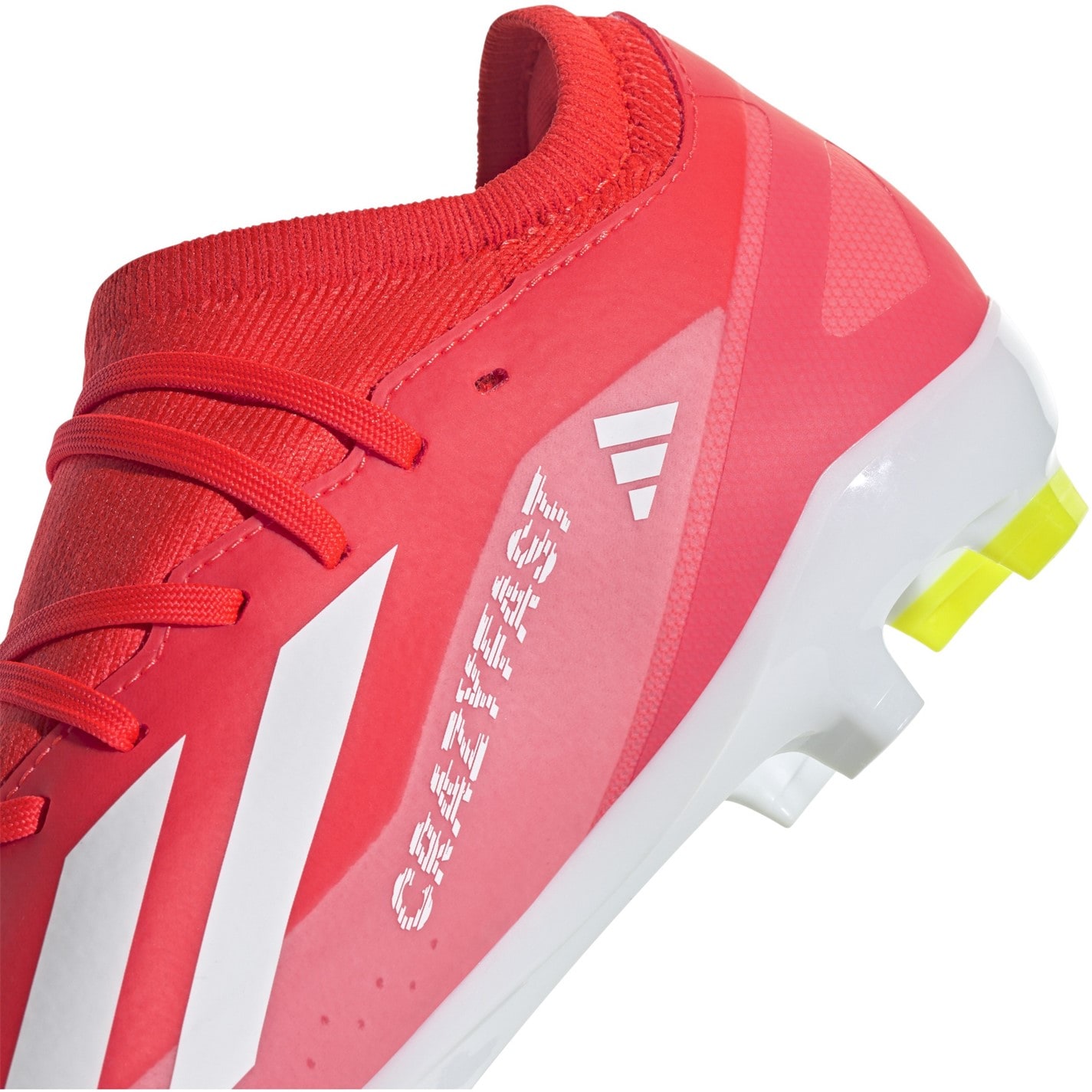 Ghete fotbal sala adidas X Crazyfast League Firm Ground fotbal rosu alb galben