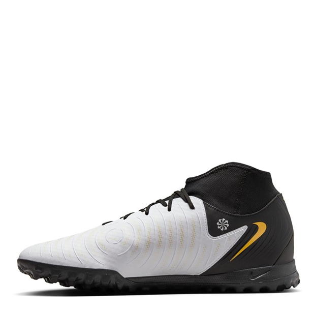 Ghete gazon sintetic fotbal Nike Pantom Luna II Academy alb negru auriu