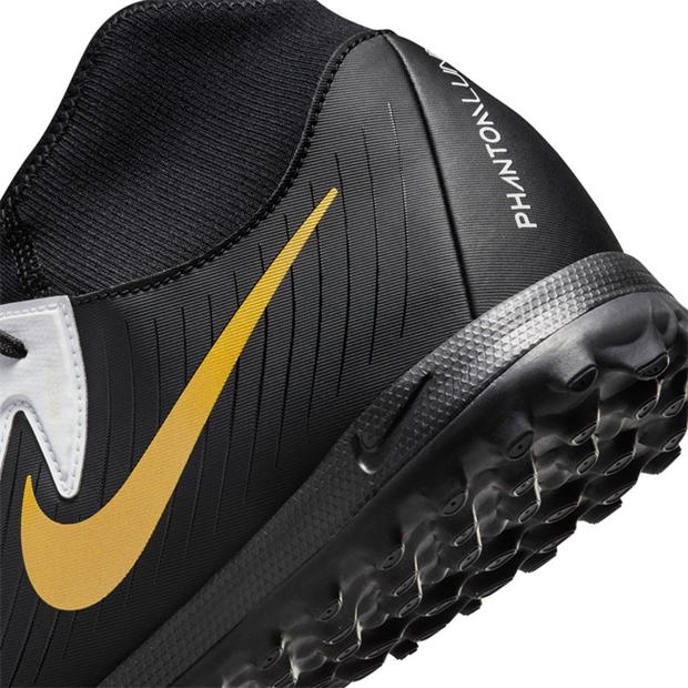 Ghete gazon sintetic fotbal Nike Pantom Luna II Academy alb negru auriu