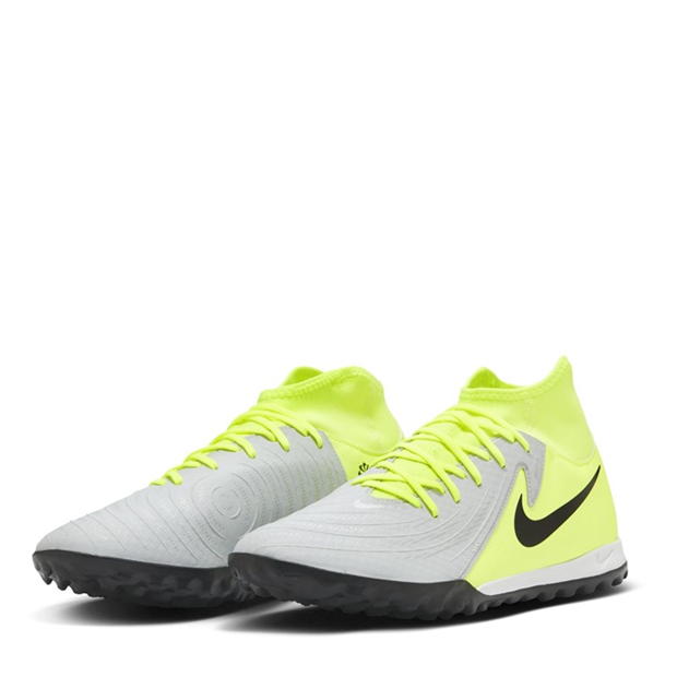 Ghete gazon sintetic fotbal Nike Pantom Luna II Academy argintiu galben