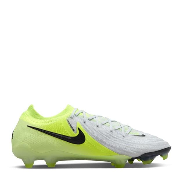 Ghete Nike Phantom GX II Elite LV8 Firm Ground argintiu galben