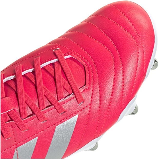 Ghete adidas Kakari gazon sintetic Rugby lucidred argintiu