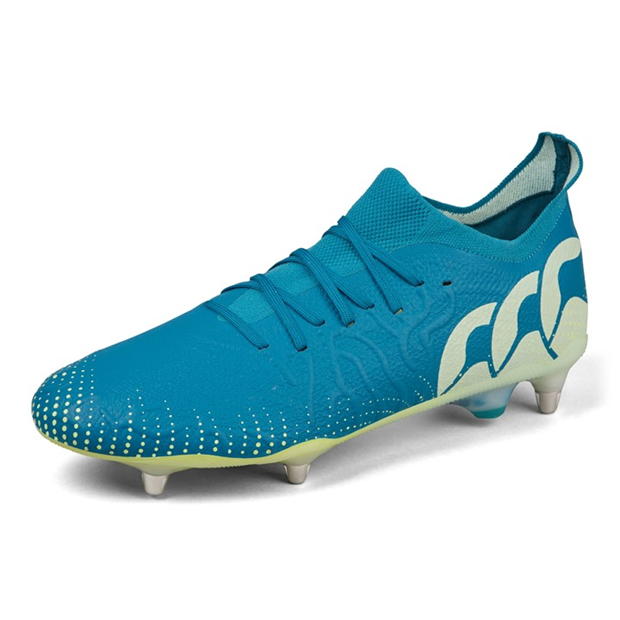 Ghete Canterbury Speed Infinite Elite gazon sintetic Rugby albastru verde