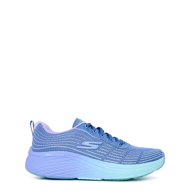 Ghete Skechers Athletic plasa cu siret W Ombre Print pentru femei albastru mov