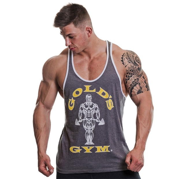 Golds sala Joe Vest pentru Barbati gri alb