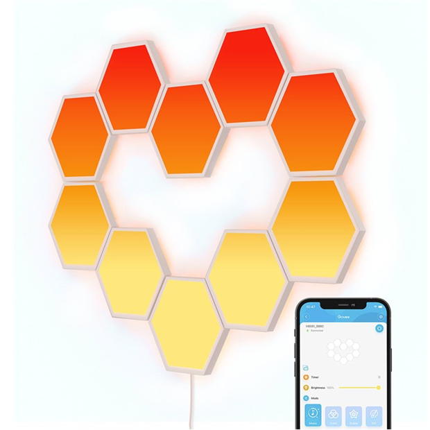 GOVEE Glide Hexa Light Panels (10 .)