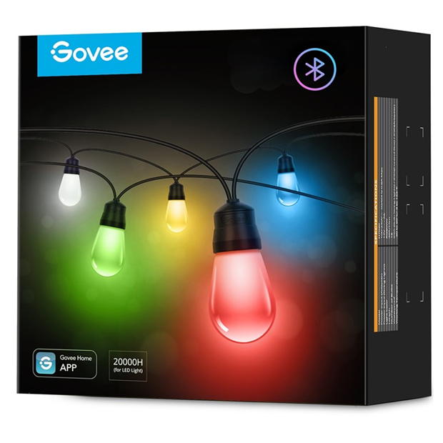 GOVEE Govee RGBW Outdoor String Lights (15m)