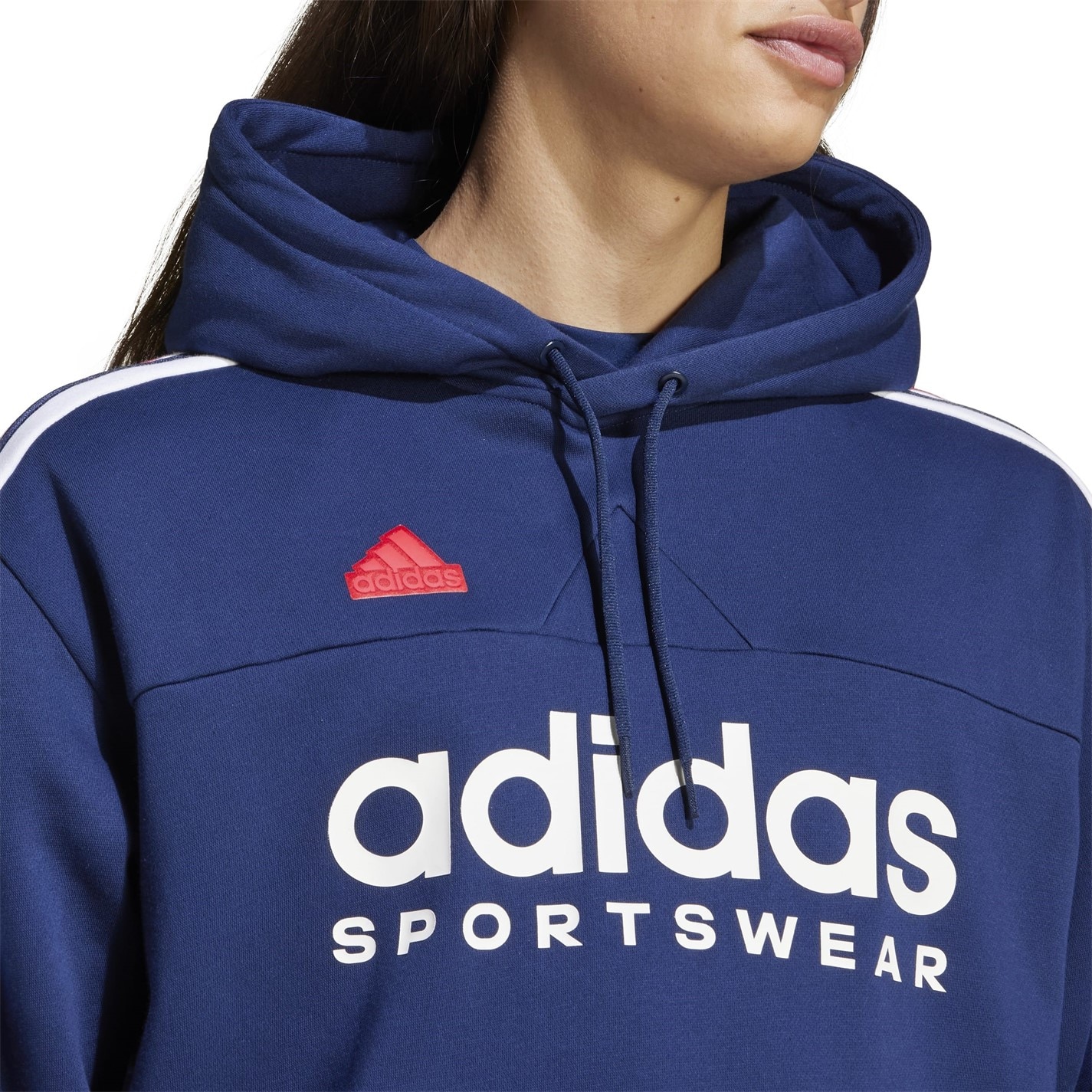 Hanorac adidas House of Tiro Nations . pentru adulti bleumarin