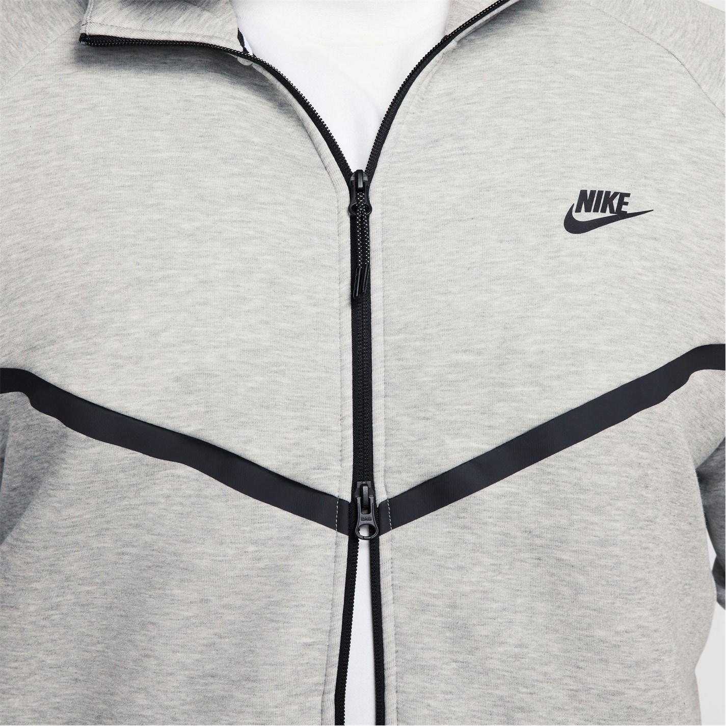 Hanorac fleece Nike Tech pentru Barbati gri deschis